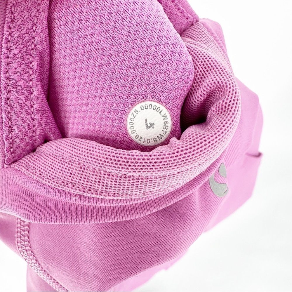 Lululemon Pace Rival High-Rise Crop 22" Magenta Glow - Picture 6 of 6